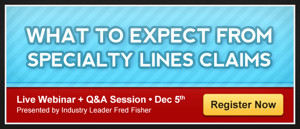 What to Expect from Specialty Lines Claims
