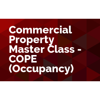 Commercial Property Master Class - COPE - (Occupancy)