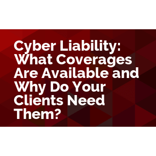 Cyber Liability: What Coverages Are Available and Why Do Your Clients Need Them?