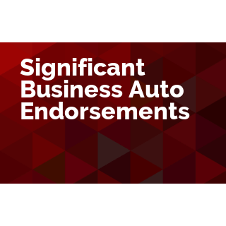 Significant Business Auto Endorsements