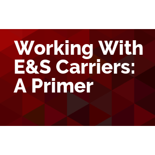 Working with E&S Carriers: A Primer