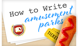 How to Write: Amusement Parks, Water Parks, and Other Family Entertainment